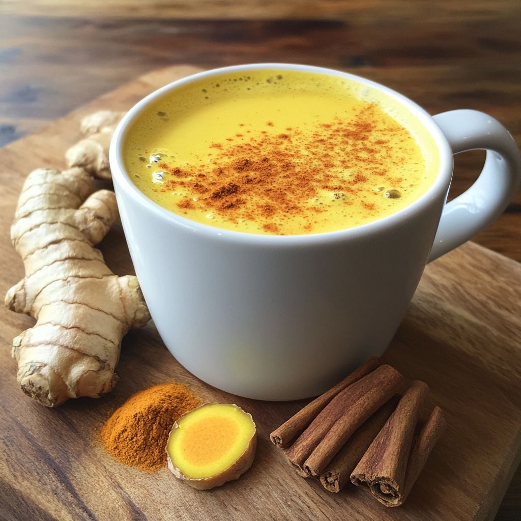 Ginger with honey & Milk